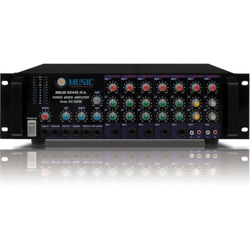 MUSIC KC1200 Power Mixer Line Voltage