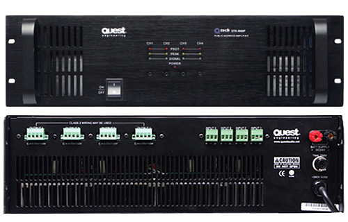 QUEST QTA 4060P Power Amplifier