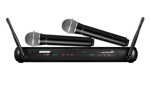 SHURE SVX288A/PG58 R25  Dual ชนิดไมค์คู่ Wireless Microphone