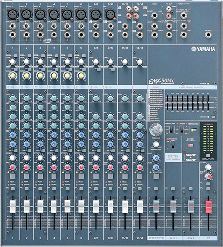 YAMAHA EMX5016CF Power Mixer